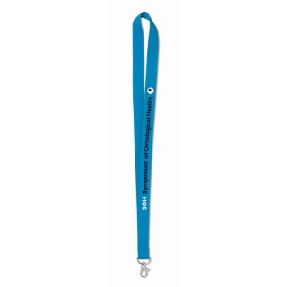 Lanyards de colores con gancho metálico